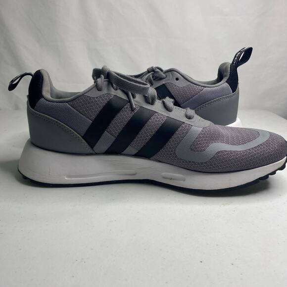 Adidas Athletic Shoes Mens Originals Multix Sneaker Grey Black Size 7 Boys - Picture 6 of 13